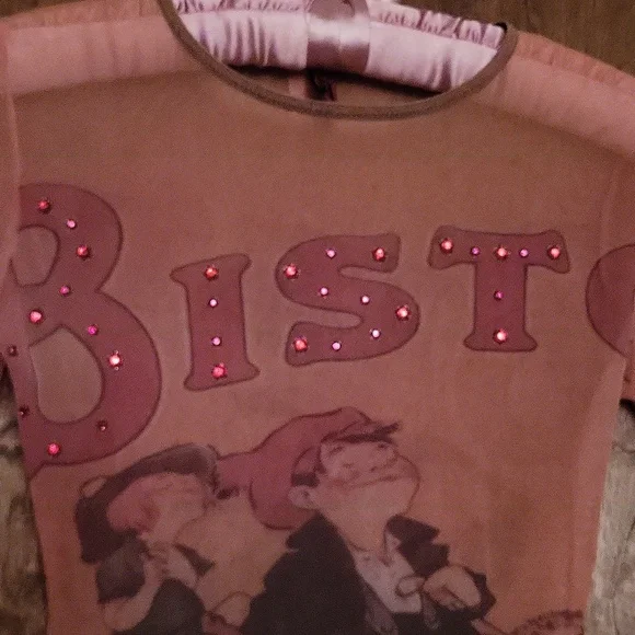 Vintage Graphic Long Sleeve Top M - Picture 6 of 13